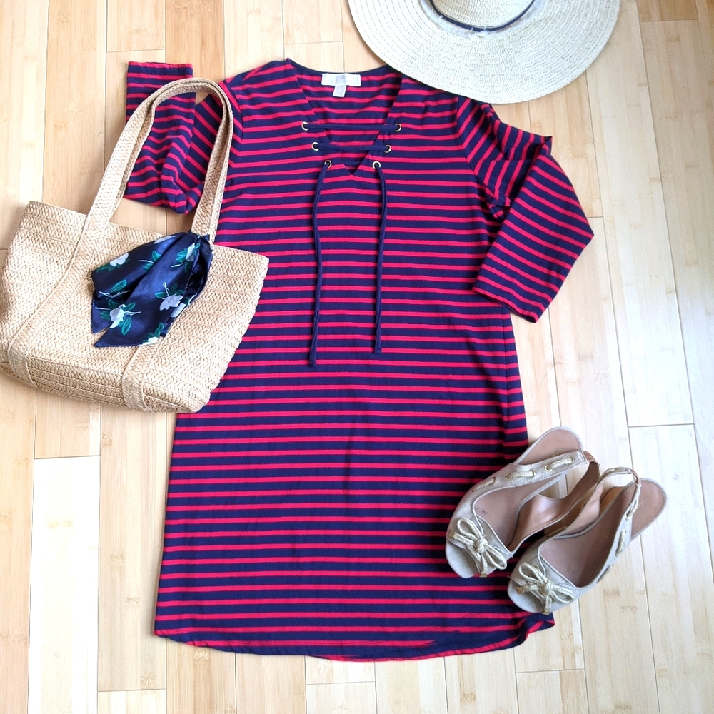 ⚓ Michael Kors Nautical Dress Sz Medium M